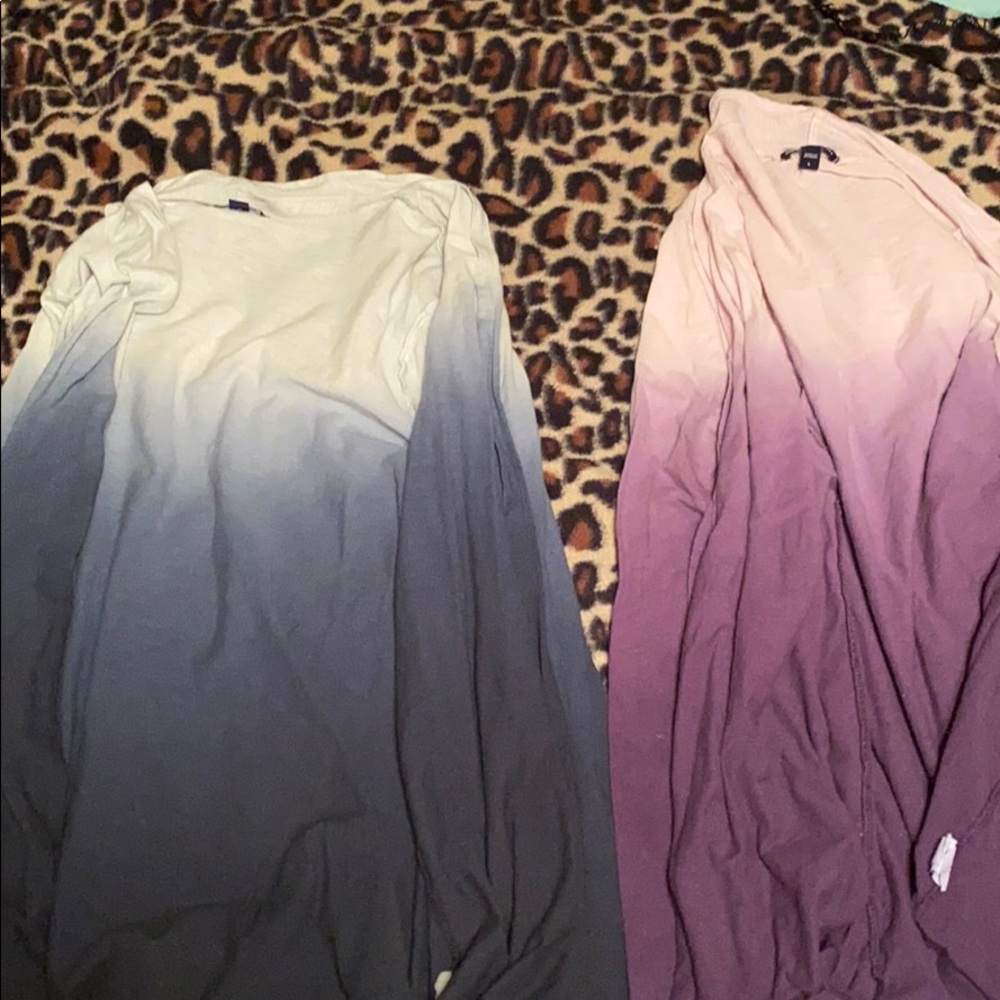 Fairly thin cardigans